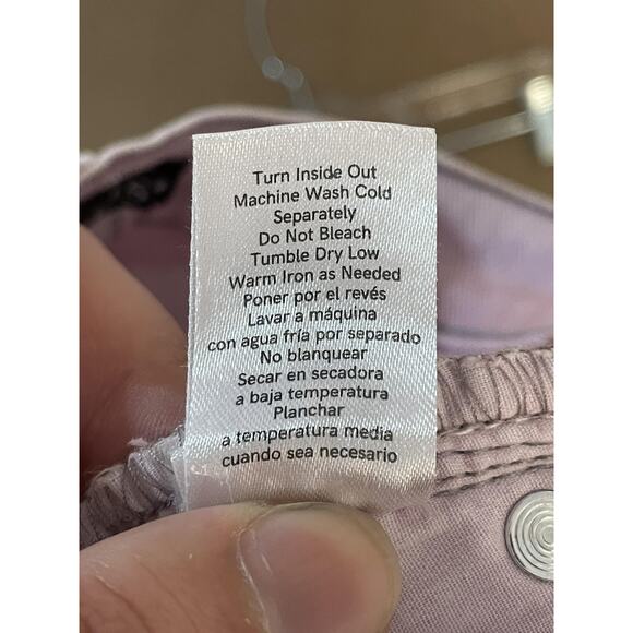 VENUS Jeans Womens 4 Pink White Ombre Dip Dye Skinny Stretch Denim 5-Pocket - Picture 10 of 11